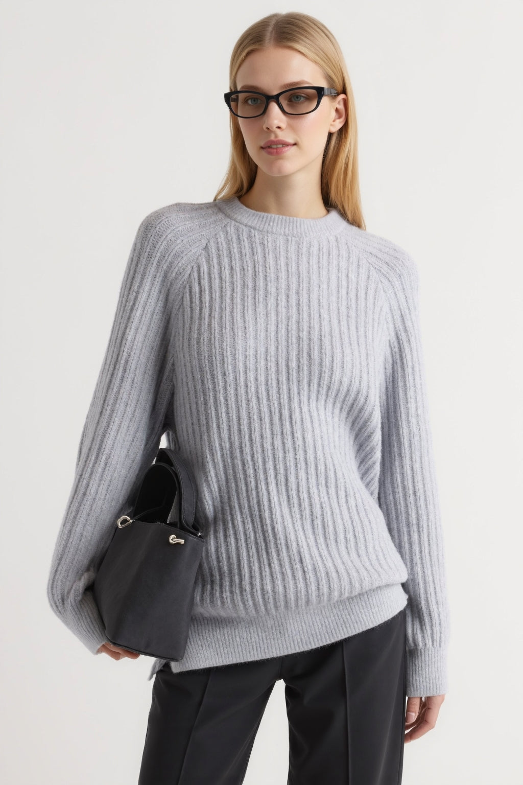 Ribbed Boyfriend Sweater