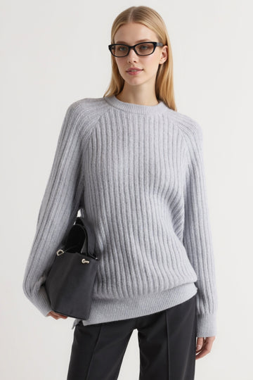 Ribbed Boyfriend Sweater