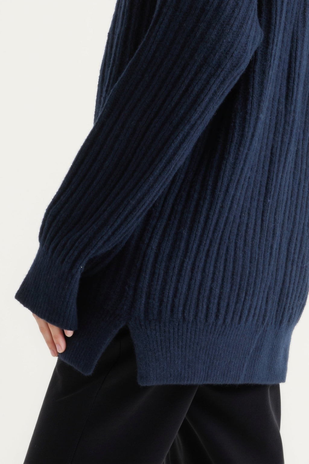 Ribbed Boyfriend Sweater
