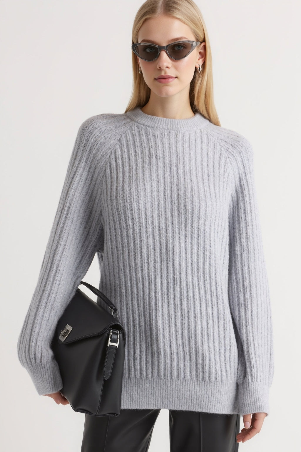 Ribbed Boyfriend Sweater