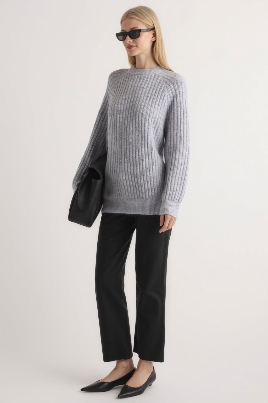 Ribbed Boyfriend Sweater