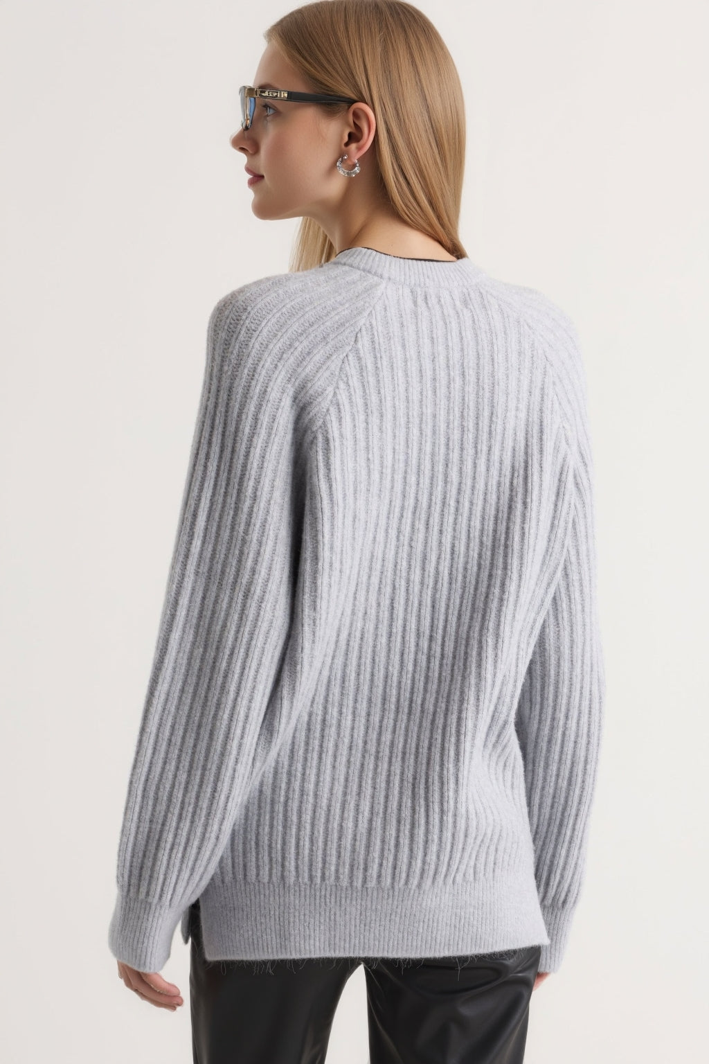 Ribbed Boyfriend Sweater