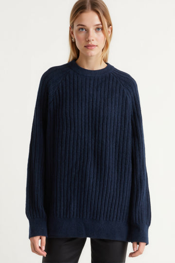 Ribbed Boyfriend Sweater