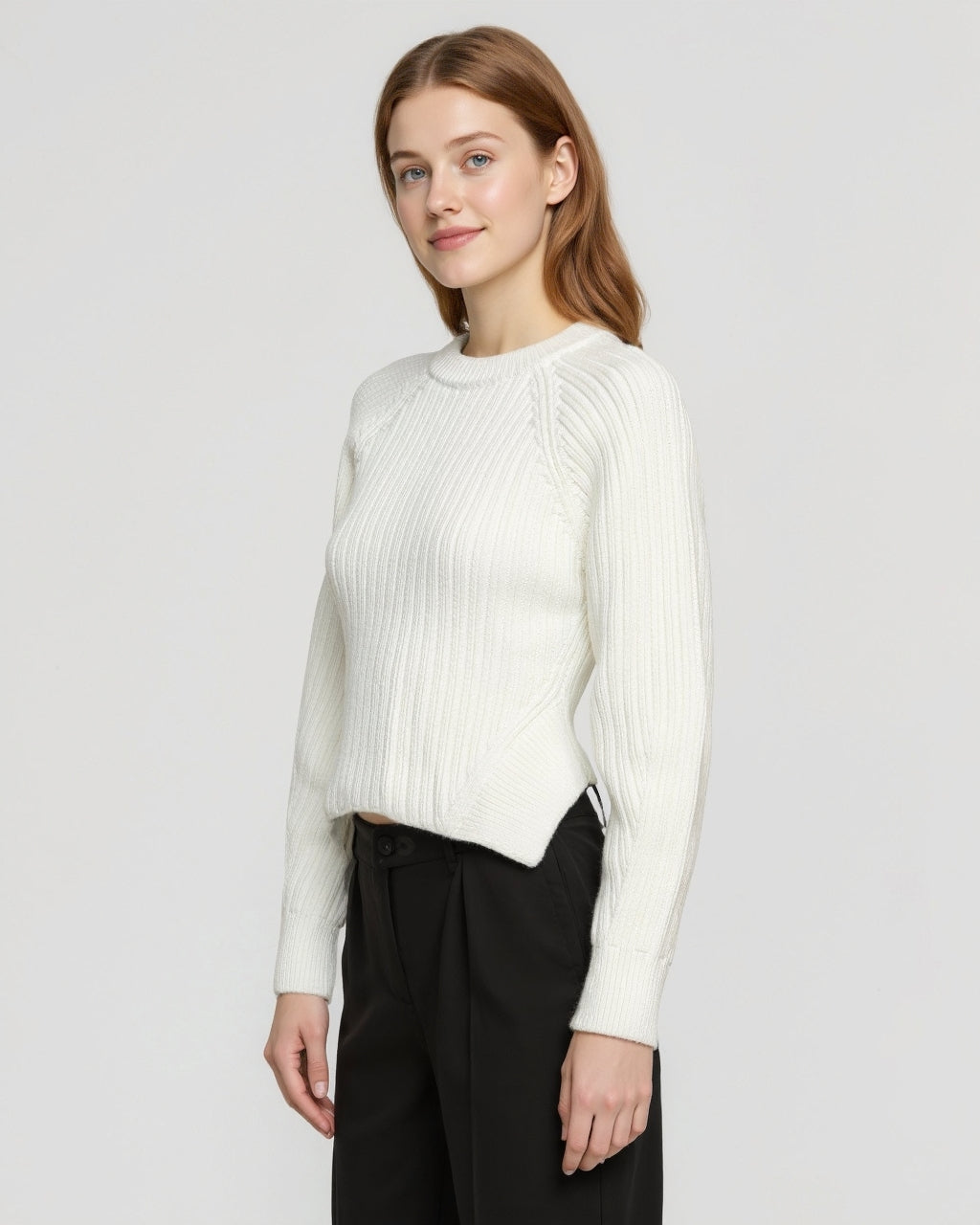 Elara Organic Cotton Cropped Sweater