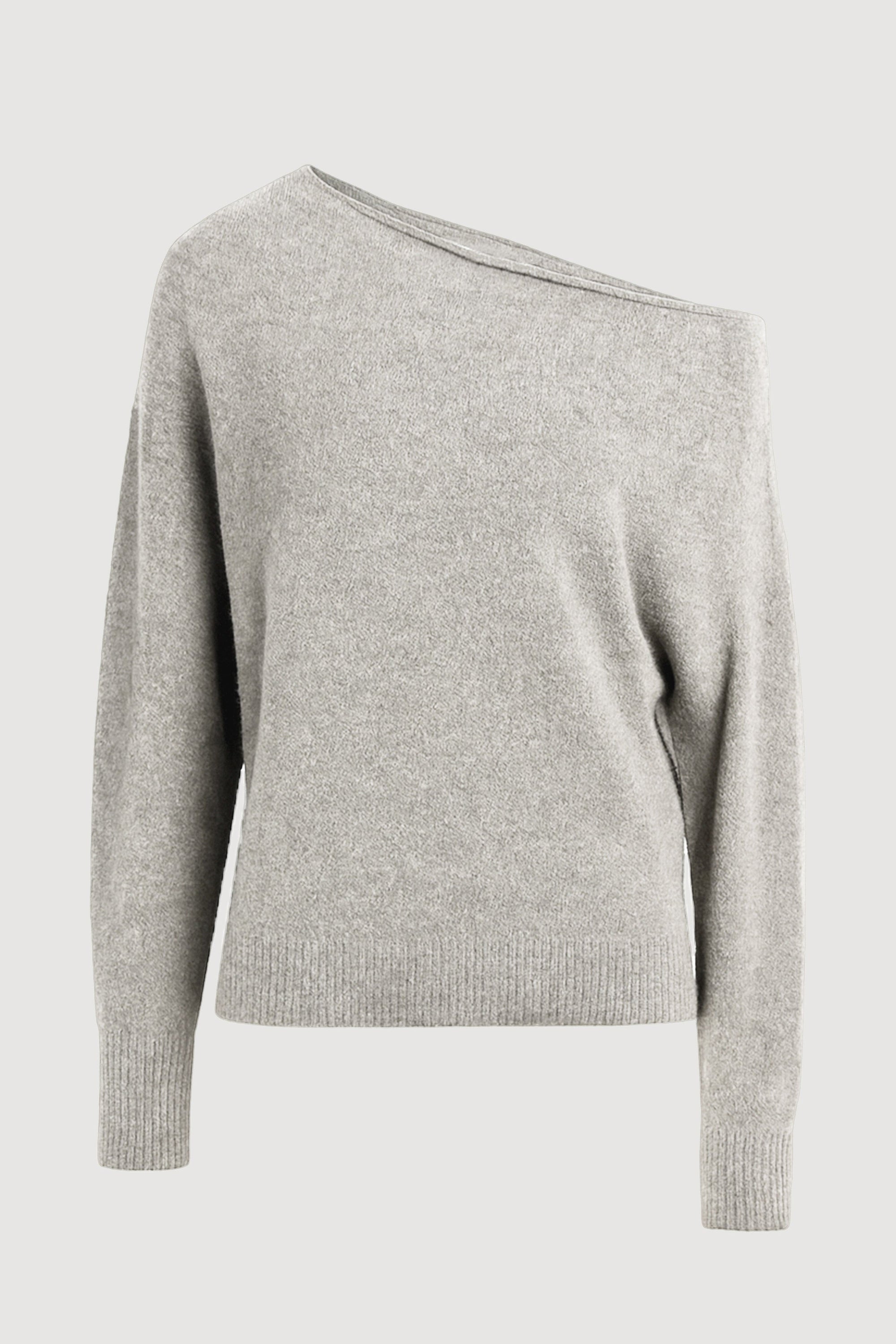 Off-Shoulder Knit Sweater