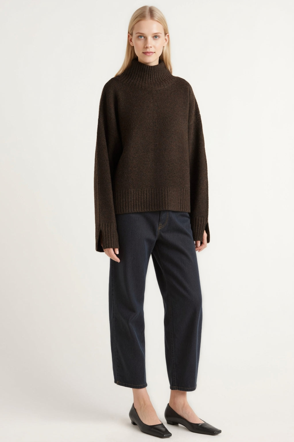 Oversized Turtleneck Sweater