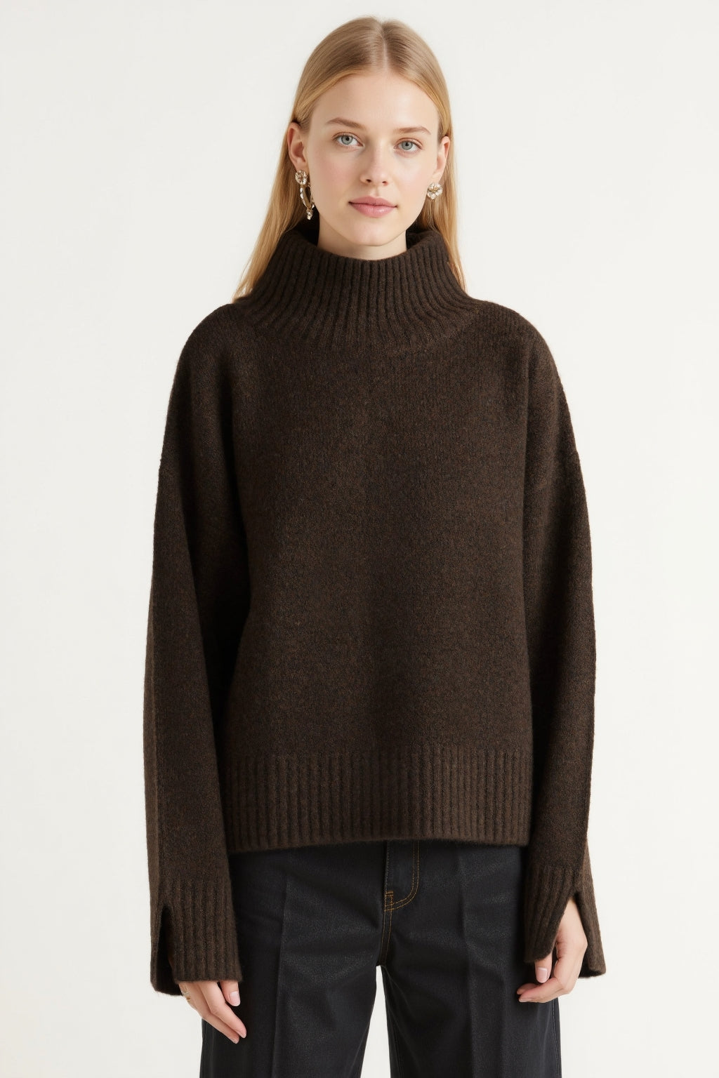 Oversized Turtleneck Sweater